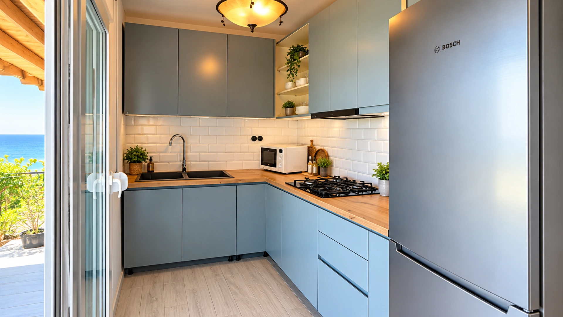 Fully equipped kitchen